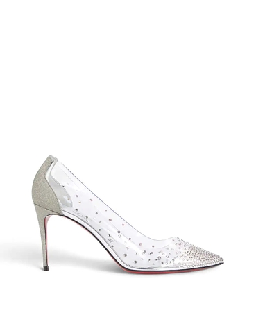 GIÀY CHRISTIAN LOUBOUTIN Degrastrass 85 PVC courts