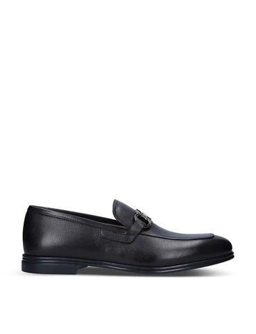 GIÀY SALVATORE FERRAGAMO Scarlet Gancini-bit leather loafers