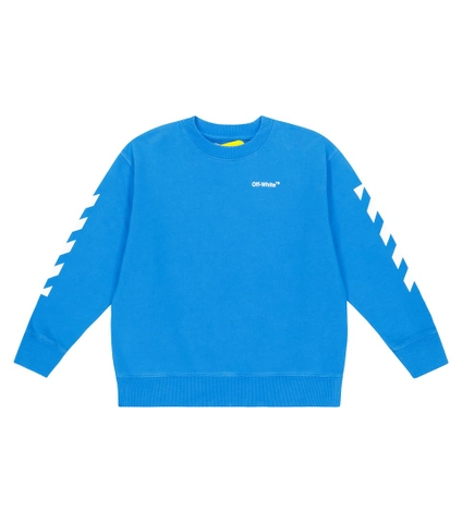 ÁO OFF-WHITE KIDS Logo cotton sweater 9 -12 years