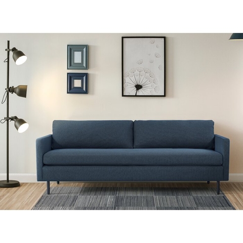 SOFA NỈ NHẬP KHẨU Square Arm Sofa