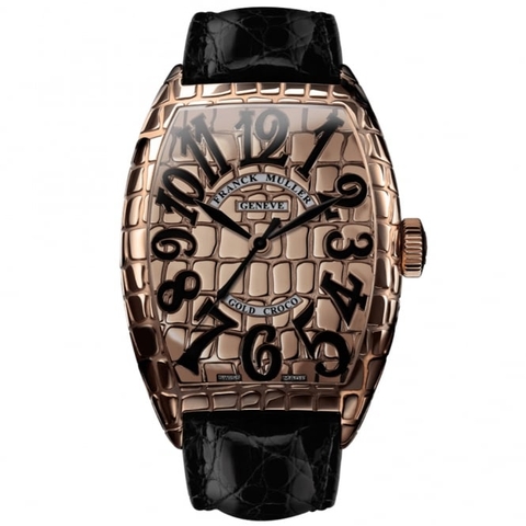 FRANCK MULLER ROSE GOLD CROCO GENTS