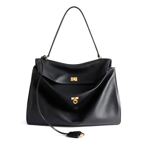 TÚI BALENCIAGA Rodeo Large Handbag in Black