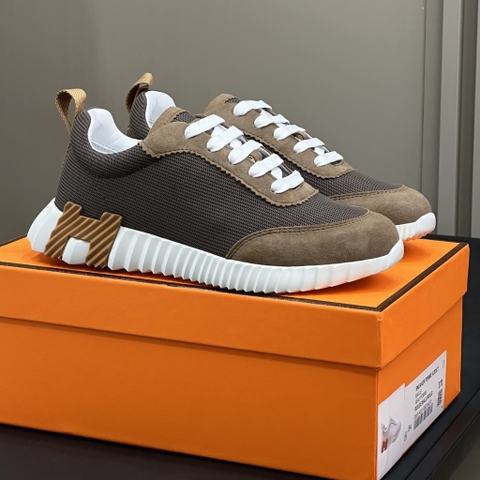 GIÀY HERMES BOUNCING SNEAKER LOW SPORTS BROWN