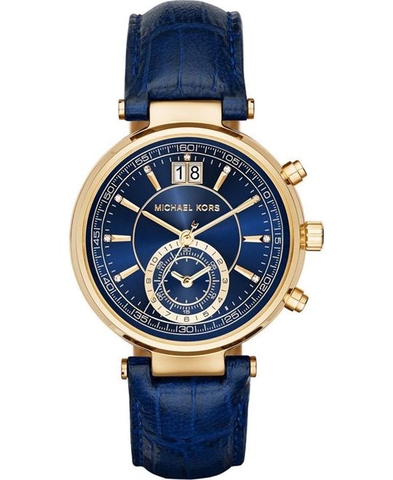 Đồng hồ MICHAEL KORS SAWYER WOMEN'S BLUE WATCH 39MM