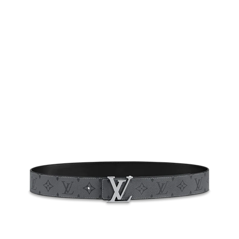 DÂY LƯNG LOUIS VUITTON LV INITIALS 40MM REVERSIBLE BLACK 2023