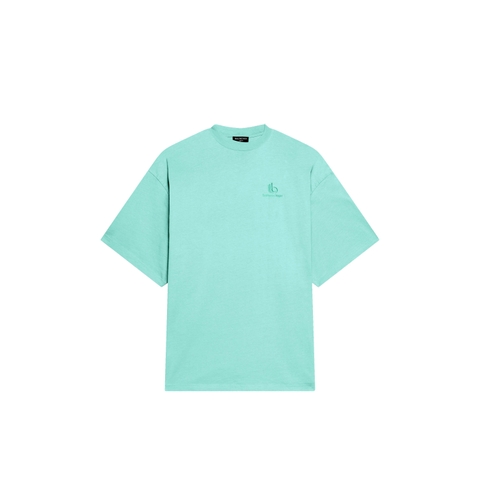 ÁO BALENCIAGA T SHIRT MÀU XANH UNISEX