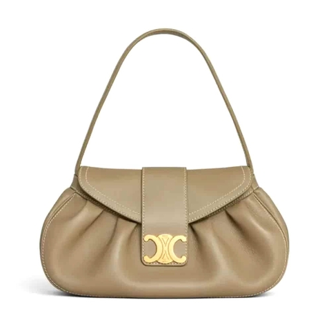 TÚI CELINE Medium Polly Bag in Supple Calfskin