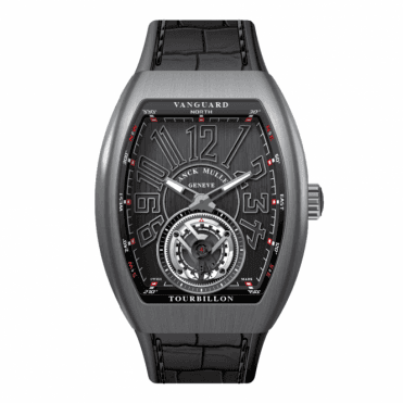 FRANCK MULLER V45 VANGUARD TOURBILLON BRUSHED TITANIUM