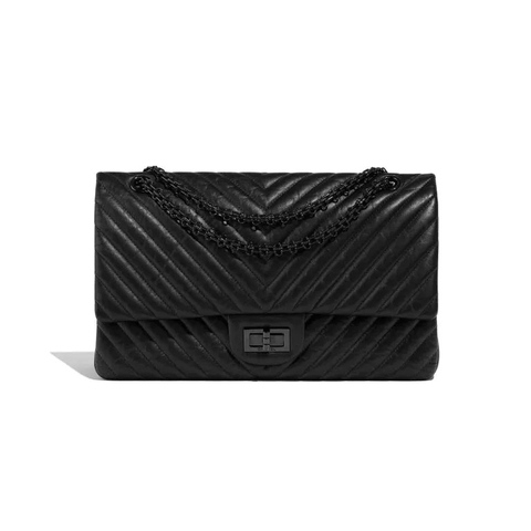 TÚI Chanel 2.55 Reissue 227 Calf So Black