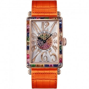 FRANCK MULLER LONG ISLAND ROSE GOLD & DIAMOND RELIEF