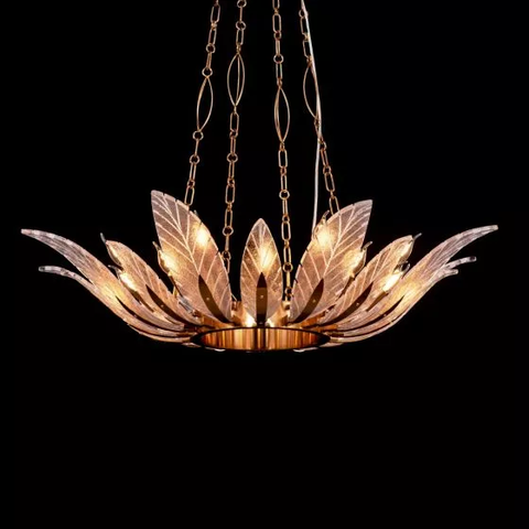 ĐÈN CHÙM HOA DIÊN VĨ CRYSTAL
