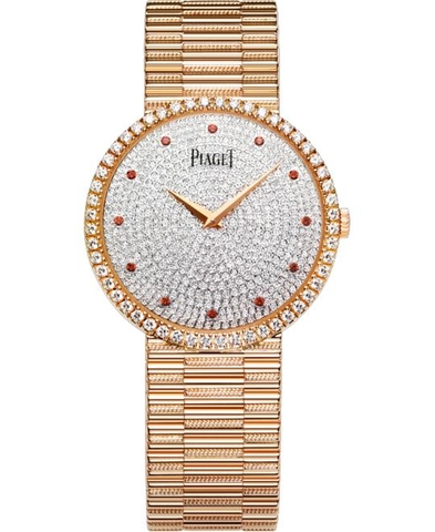Đồng hồ PIAGET TRADITIONAL BROWN GARNET 34MM