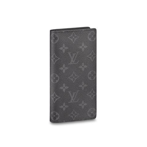 VÍ LOUIS VUITTON BRAZZA WALLET MONOGRAM ECLIPSE