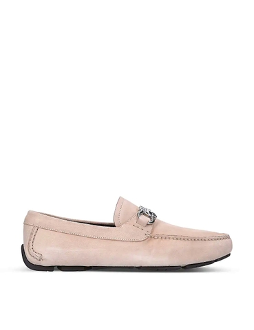 GIÀY SALVATORE FERRAGAMO Parigi buckled leather driver shoes