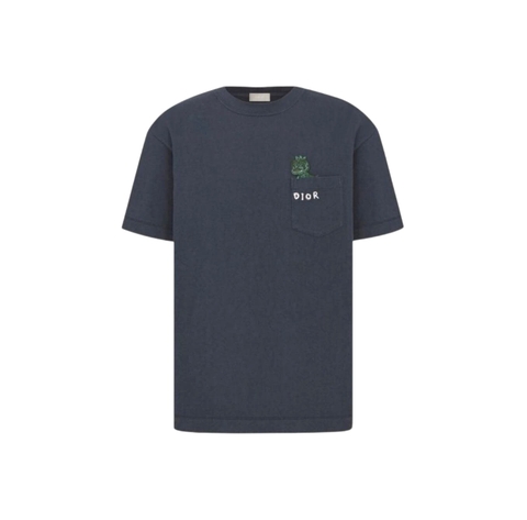 ÁO DIOR T SHIRT MÀU XANH UNISEX