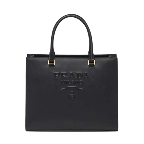 TÚI Prada Women Medium Saffiano Leather Handbag-Black