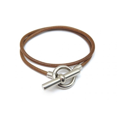 HERMES NECKLACES skipper collier bracelet double tour