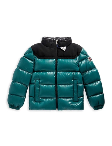 ÁO MONCLER Adilie branded shell-down jacket 4-14 years