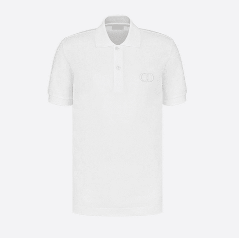 ÁO DIOR POLO SHIRT MÀU TRẮNG UNISEX