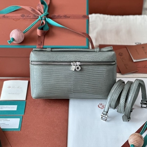 TÚI Loro Piana Women Extra bằng da thằn lằn(Liên hệ để được giá tốt nhất)