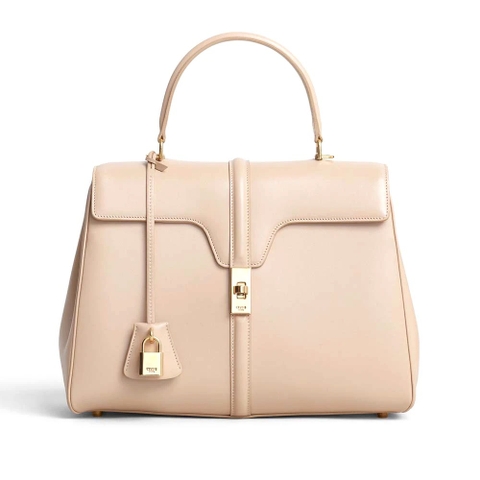 TÚI Celine Women Medium16 Bag in Satinated Calfskin-Sandy