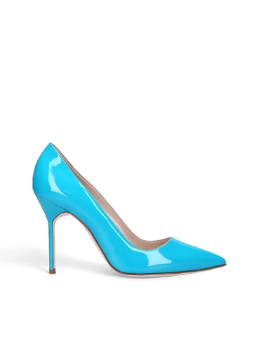 GIÀY MANOLO BLAHNIK BB 105 pointed-toe patent-leather courts