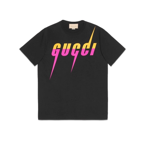 ÁO GUCCI GG T SHIRT MÀU ĐEN UNISEX