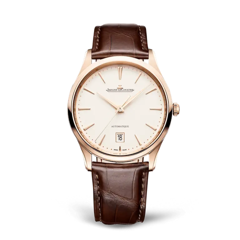ĐỒNG HỒ Jaeger-LeCoultre Master Ultra Thin Rose Gold White Dial