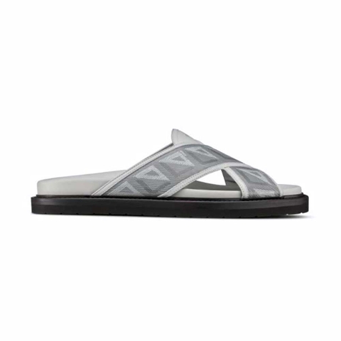 DÉP SANDAL DIOR Aqua Sandal Dior Grey CD Diamond Canvas