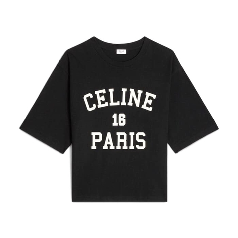 ÁO CELINE T SHIRT MÀU ĐEN NỮ