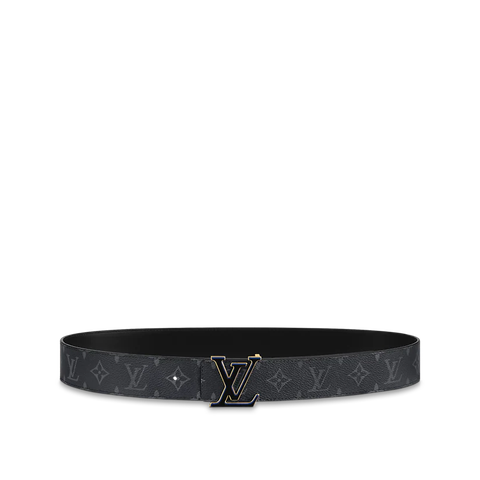 DÂY LƯNG LOUIS VUITTON LV 3 STEPS 40MM REVERSIBLE BLACK 2023
