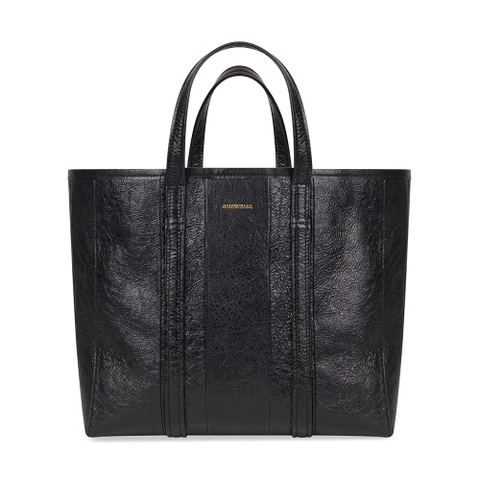 TÚI Balenciaga Women Barbes Medium East-West Shopper Bag in Black