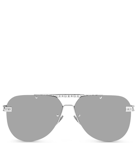 Kính Louis Vuitton Ash 'Silver' unisex