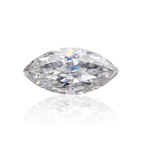 KIM CƯƠNG Marquise Cut Natural White Loose Moissanite Stone
