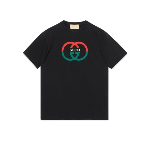 ÁO GUCCI GG T SHIRT MÀU ĐEN UNISEX