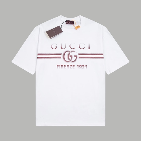 ÁO GUCCI T SHIRT MÀU TRẮNG UNISEX