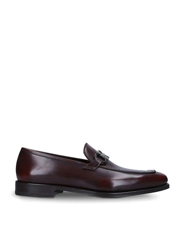 GIÀY SALVATORE FERRAGAMO Seattle logo-bit leather loafers
