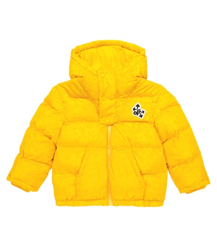 ÁO OFF-WHITE KIDS Logo puffer jacket 9 - 16 years