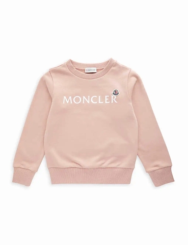 ÁO MONCLER Logo-print cotton sweatshirt 4-14 years
