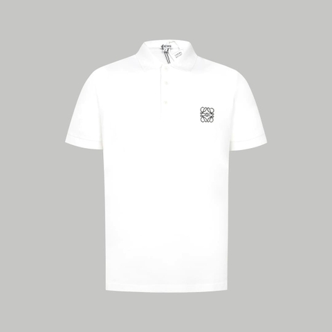ÁO LOEWE POLO SHIRT MÀU TRẮNG UNISEX