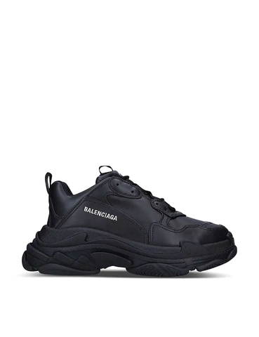 GIÀY BALENCIAGA Men’s Triple S logo-print faux-leather and mesh low-top trainers