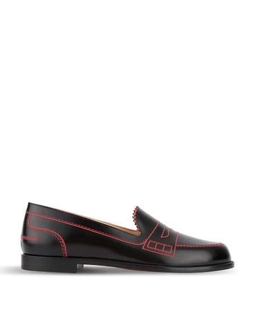 GIÀY CHRISTIAN LOUBOUTIN Mocalaureat leather loafers