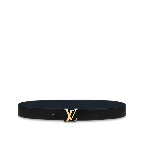 DÂY LƯNG LOUIS VUITTON LV MIRROR REVERSIBLE BELT BLACK 2023