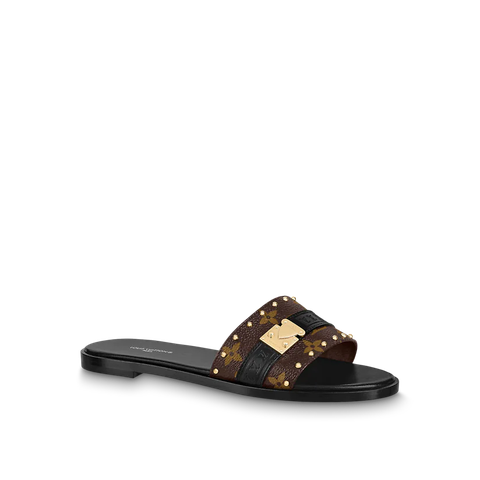 DÉP LOUIS VUITTON LOCK IT FLAT MULE
