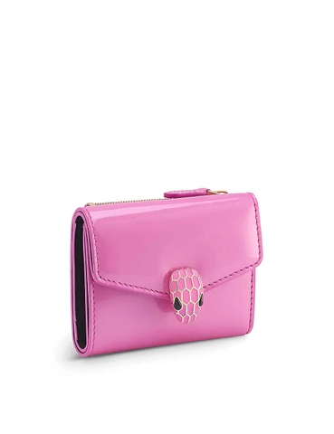VÍ BVLGARI Serpenti Forever leather wallet
