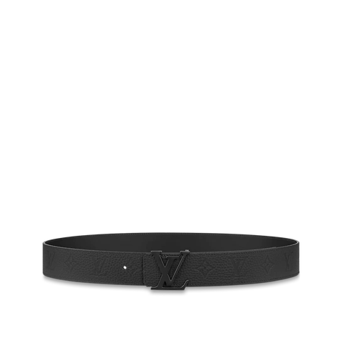 DÂY LƯNG LOUIS VUITTON LV INITIALES 40MM REVERSIBLE BLACK 2023
