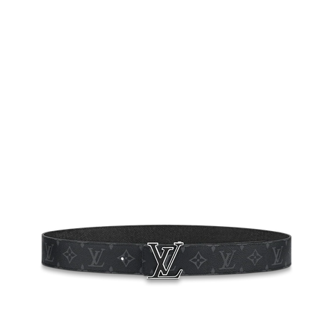 DÂY LƯNG LOUIS VUITTON LV INITIALES 40MM REVERSIBLE BLACK 2023