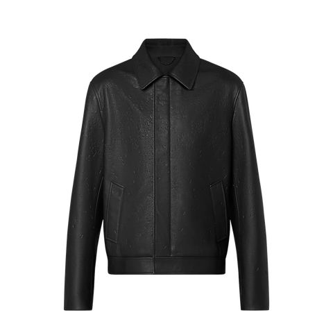 ÁO LOUIS VUITTON DAMIER SPREAD LEATHER BLOUSON