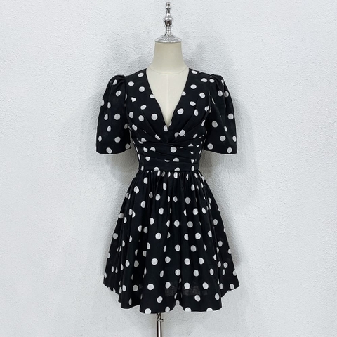VÁY ZIMMERMANN Polka Dot Pattern Vintage Dress High Classy