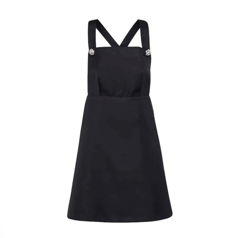 Váy Prada Women Re-Nylon Overall Dress-Black